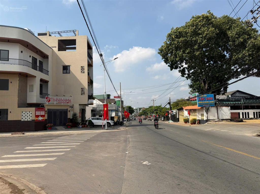 Bán lô góc 160m2, mặt tiền thủ khoa huân gần ngã tư hòa lân (sầm uất, thổ cư 100%)