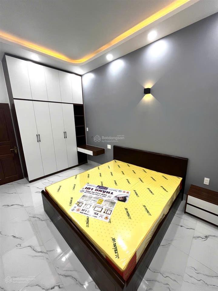 Bán nhà mới 1t2l 4,5x25m, mặt tiền lê văn tiên gần ngã tư chiêu liêu (full nội thất xịn)