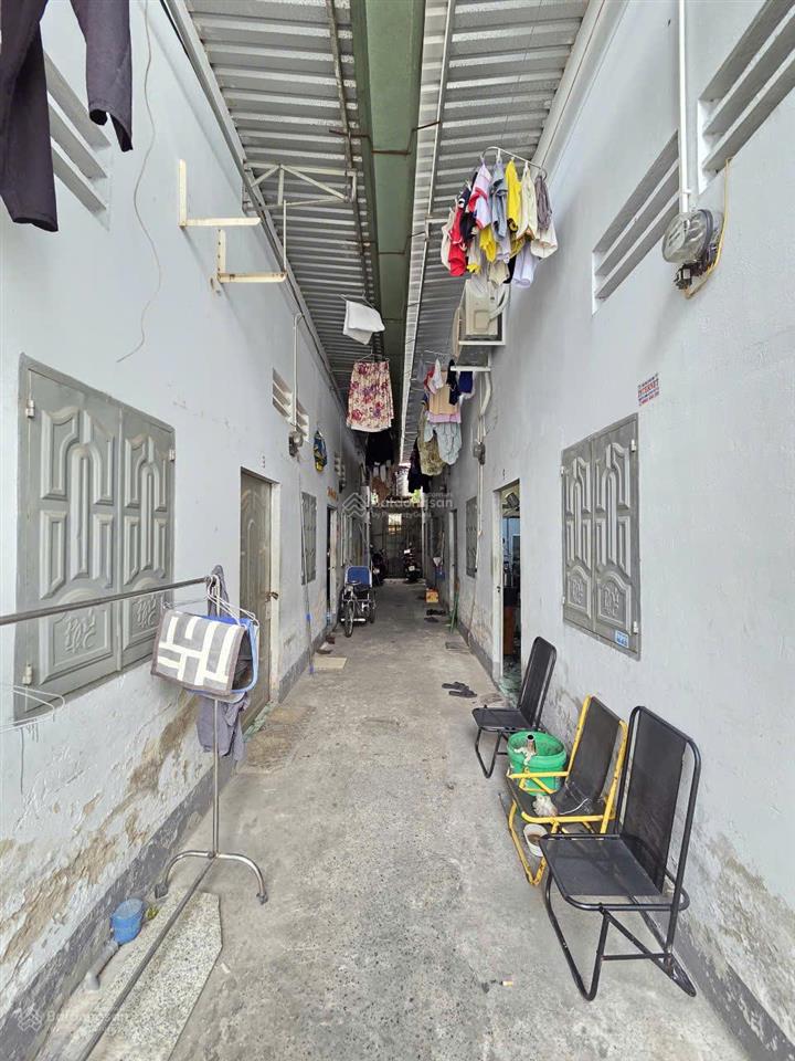 Bán dãy trọ 11.4x22.6m, hẻm đông minh gần chợ dĩ an 1, đang thu 11tr/th (thổ cư 100%)