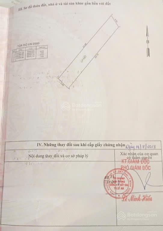 Bán đất 4x23m, hẻm liên huyện gần chợ phú an