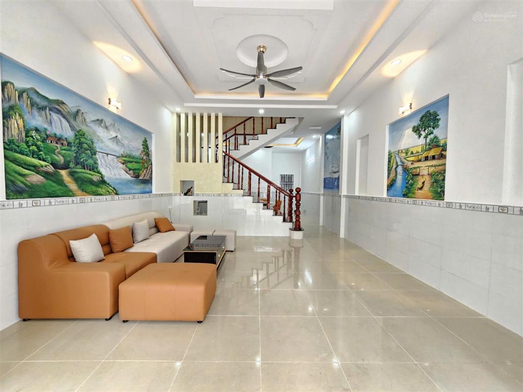 Bán nhà mới 1t1l 5x15m, đường số 2 kdc trường sơn (full nội thất)