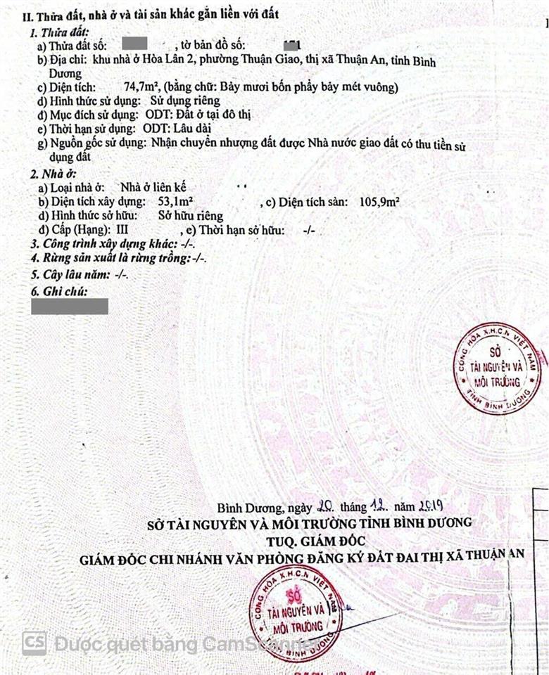 Bán nhà 1t 1l 5x15m, đường d4 kdc hòa lân 2 (giá rẻ, hoàn công, đang thuê 7tr/th)