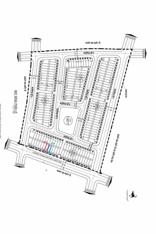 Bán đất 5x18m, mặt tiền phạm văn diêu (sầm uất, thổ cư 100%, giá rẻ)