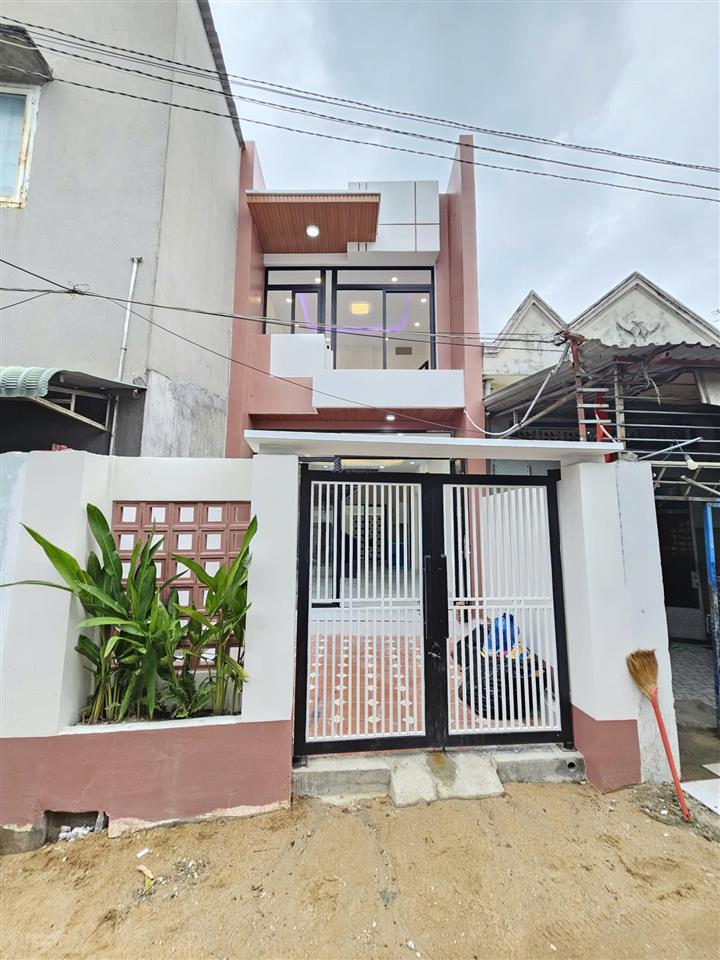 Bán nhà mới 1t1l 4x15.8m, hẻm trần hưng đạo gần chợ dĩ an 1 (vị trí trung tâm)