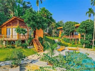 BÁN HOMESTAY BÁM SUỐI TẠI LƯƠNG SƠN GIÁ HƠN 8 TỶ LH 0966746668