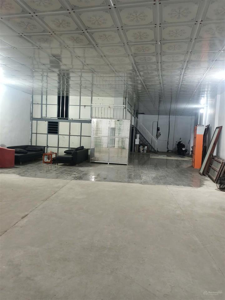 Cho thuê 390m2 làm kho, xưởng, kết hợp làm văn phòng công ty tại ngõ hạnh phúc, đường tân mai