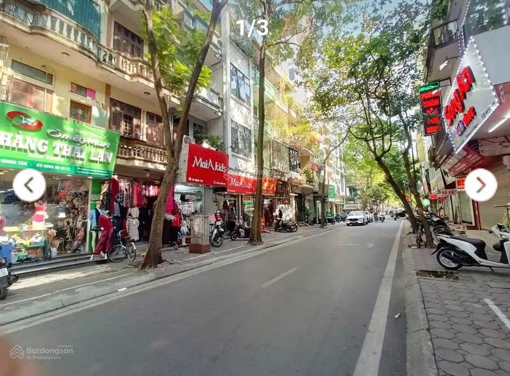 Bán nhà mặt phố nghĩa tân, cầu giấy, dt 54m2 nhà 4 tầng, giá 24 tỷ, kinh doanh sầm uất