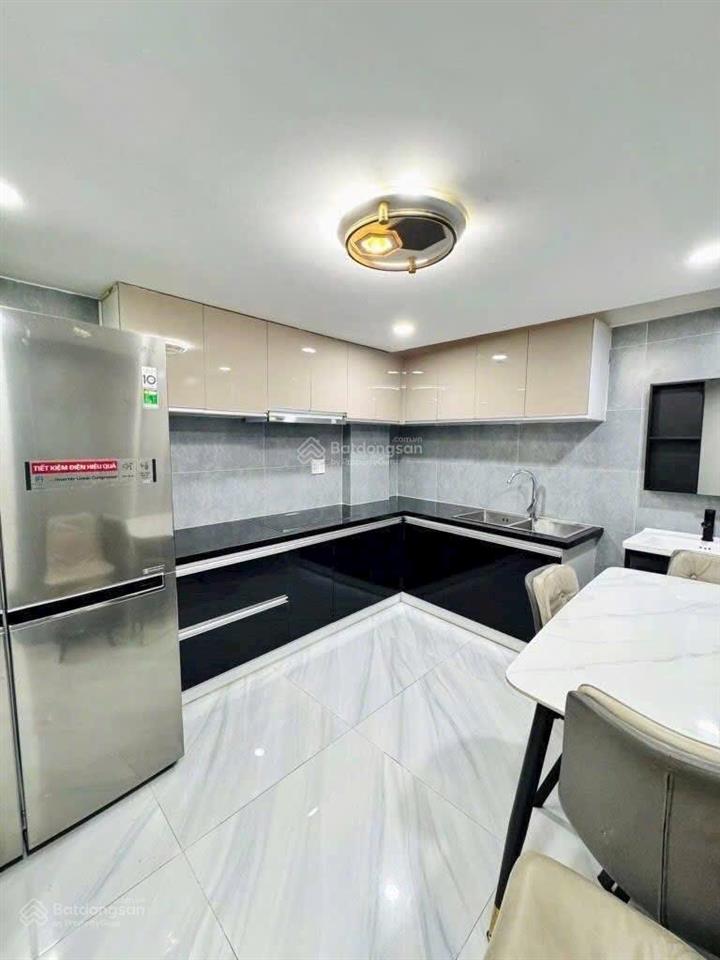 Nhà mới full nội thất trệt lửng 3 lầu 3,5x15m có 5pn 3wc hẻm xe hơi bùi quang là p12 gv