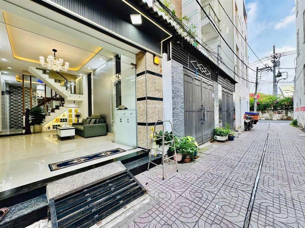 Full nội thất trệt 3 lầu 4pn 5wc hẻm xe hơi phạm văn chiêu p14 giá 25 triệu