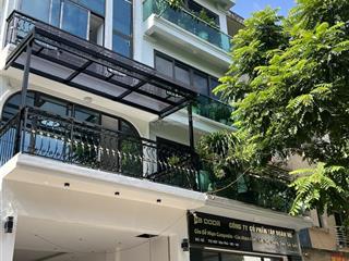 Cho thuê nguyên căn liền kề 5 tầng văn phú, 2 mặt thoáng, mặt tiền 4.5m, đường rộng 12m