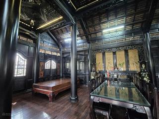 Siêu phẩm biệt thự gỗ sân vườn 2.320m2 2 mặt tiền nhựa hiếm có tại hóc môn