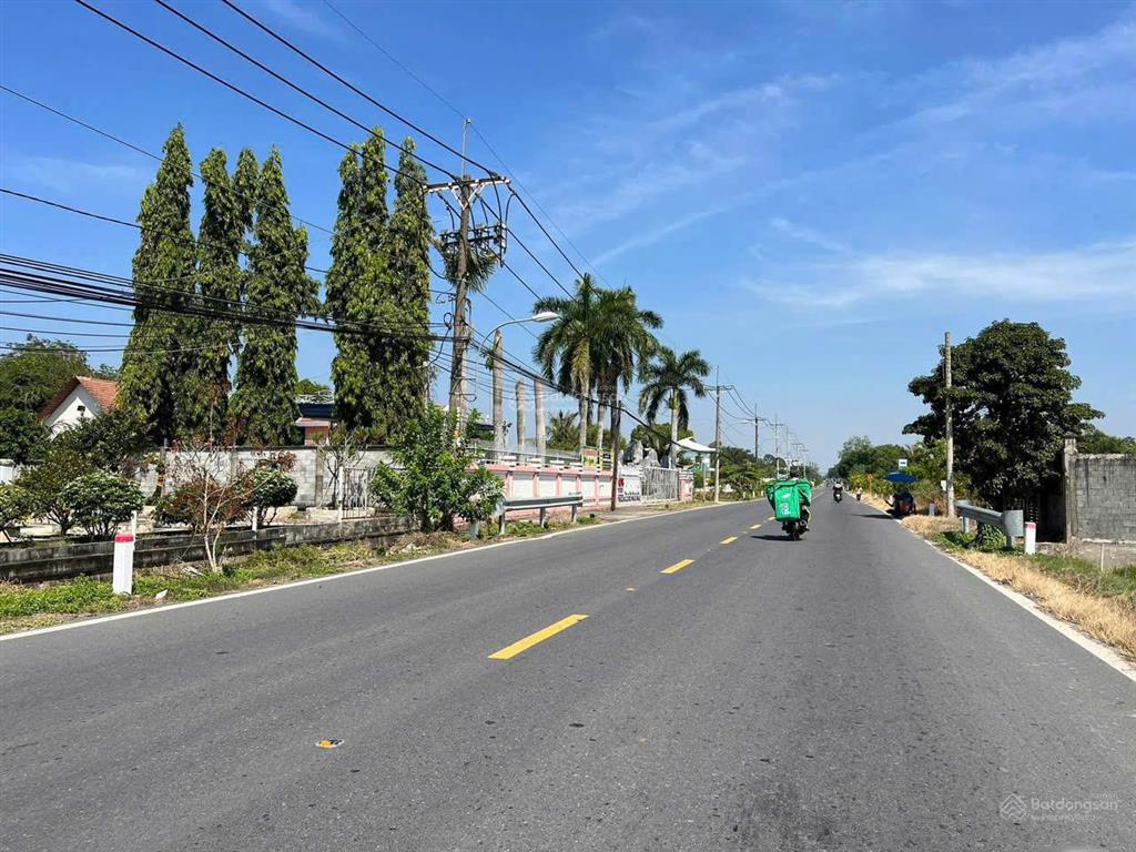 Bán lô đất mt tỉnh lộ 7, xã an nhơn tây, củ chi. đất cao ráo bằng phẳng, dt 150m2 full thổ