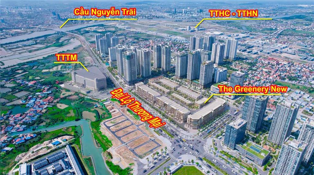 Bán shophouse 120m2, giá 11.7 tỷ đại lộ danh vọng nguyễn trãi vsip  wall street của hải phòng
