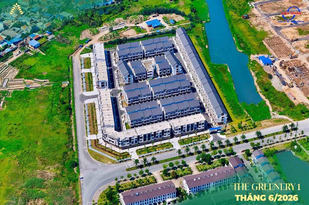 Bán shophouse đẹp tại the greenery hải phòng, 8 tỷ, 80m2, 3pn, 4wc, mặt tiền 5m