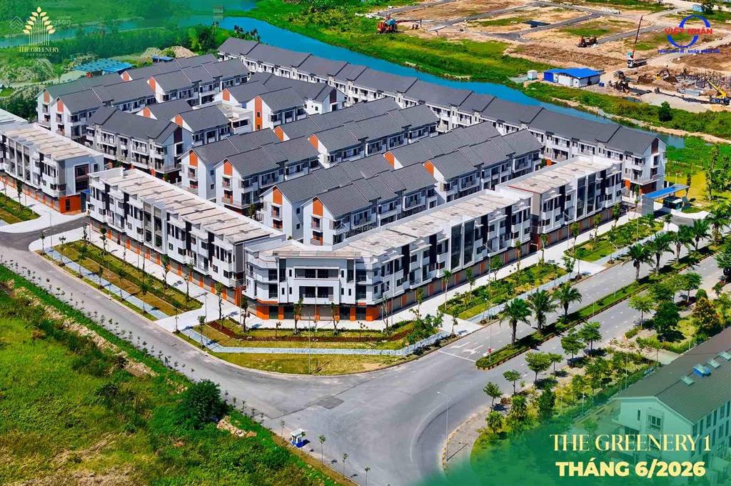 Bán shophouse đẹp tại the greenery hải phòng, 8 tỷ, 80m2, 3pn, 4wc, mặt tiền 5m