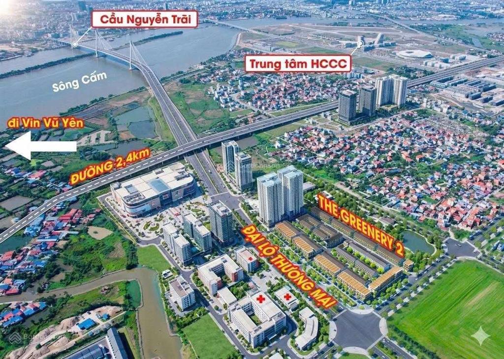 Hot! shophouse 4pn 4wc tại the greenery 2 hải phòng, giá ưu đãi 11,65 tỷ, 120m2
