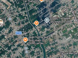 Đất thổ cư bán tại đường bình nhâm 19, phường bình nhâm, thành phố thuận an, bình dương