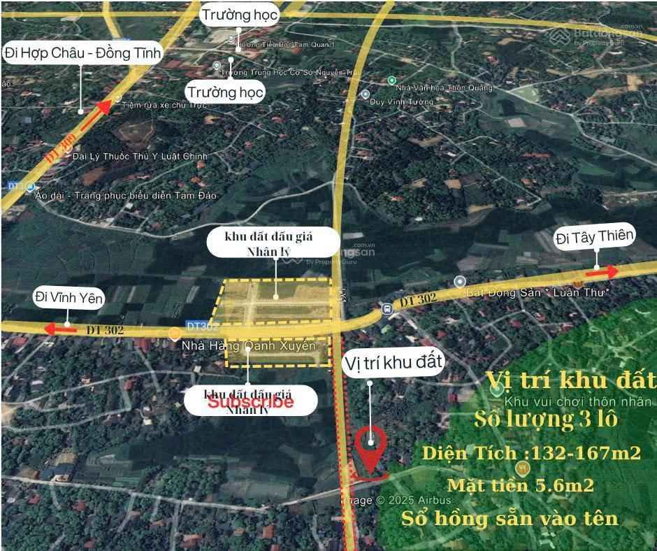 Bán 132.8m2 thổ cư 80m2 tam dương bắc gần nhà văn hóa giá 7xx triệu