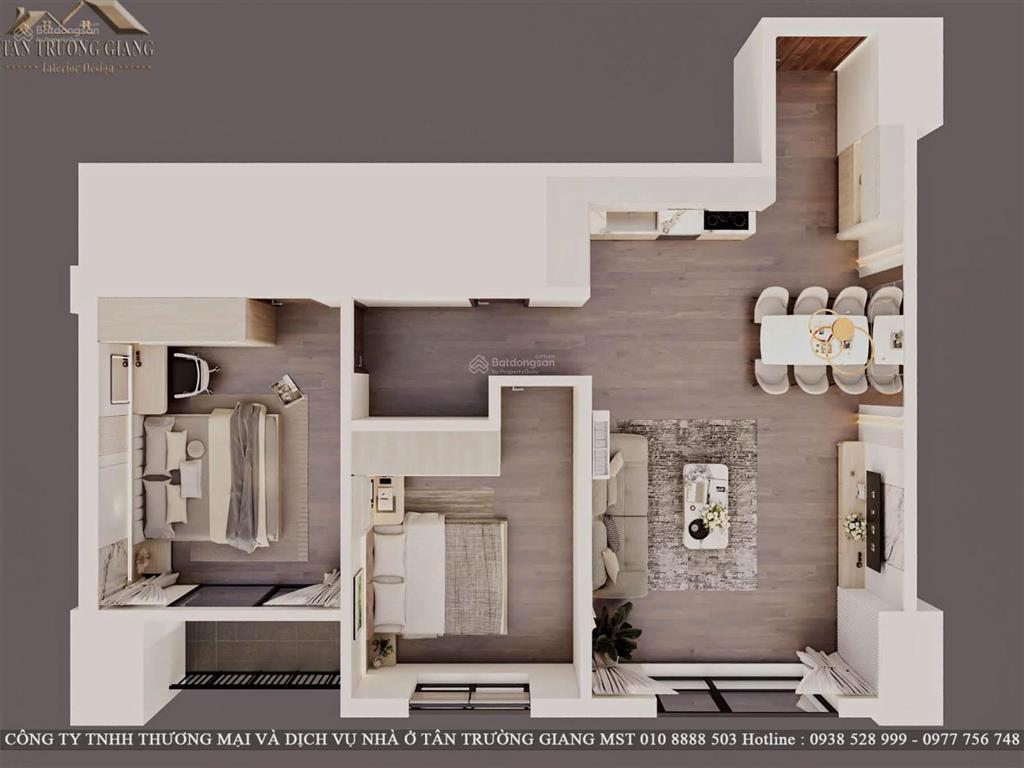Bán cc bluegem tower, 5,85 tỷ, 77m2, 2pn, 2wc, tây bắc, đông nam