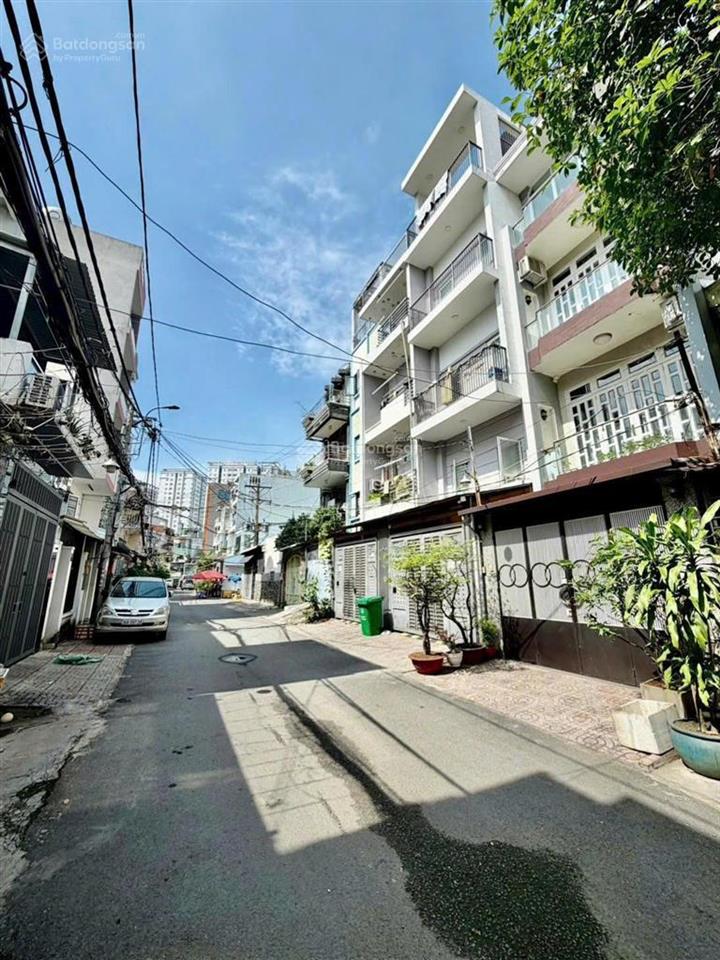 Bán nhà hẻm nhựa 10m có vỉa hè đinh bộ lĩnh 4x16m, 2 lầu 6pn 6wc khu nhiều đại học