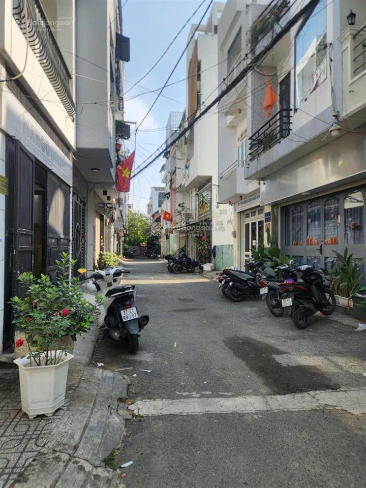 Xe hơi ngủ trong nhà, ngang lớn phan văn trị, 5x12m, 2 lầu nhà hẻm kinh doanh