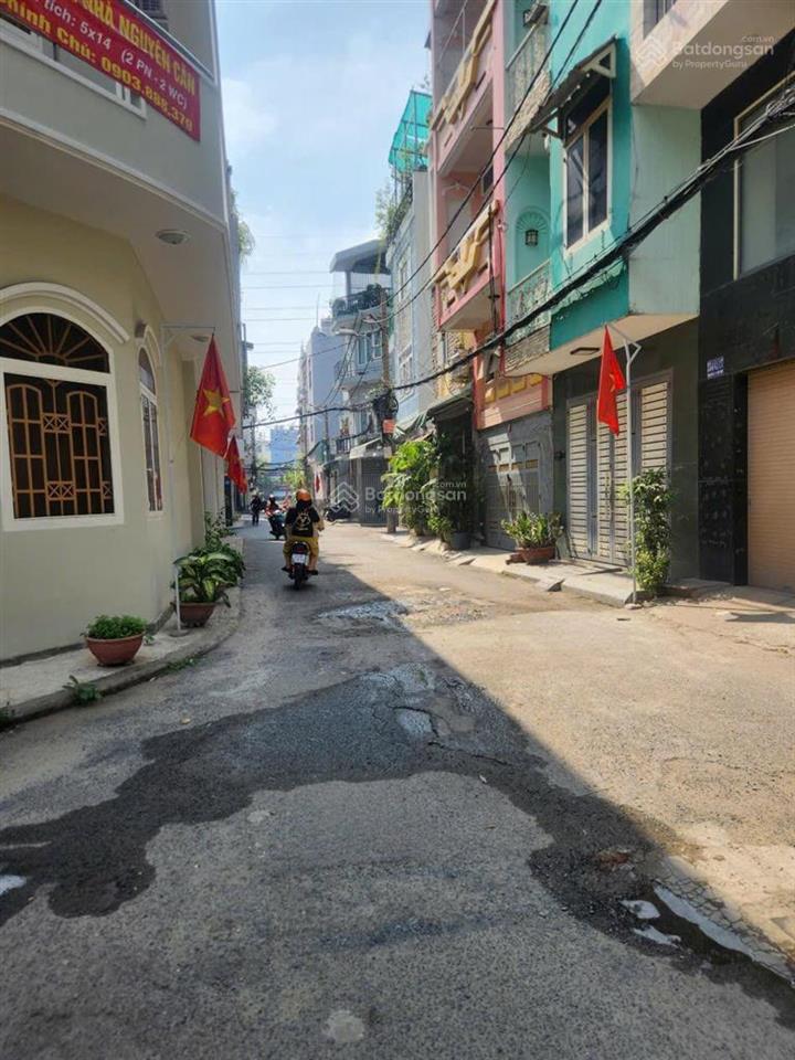 Xe hơi ngủ trong nhà, ngang lớn phan văn trị, 5x12m, 2 lầu nhà hẻm kinh doanh