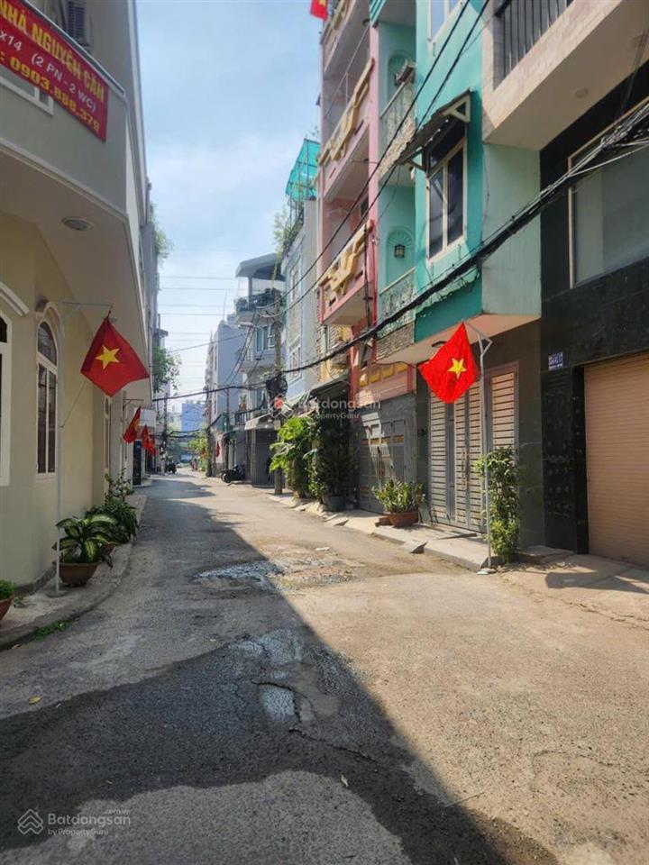Xe hơi ngủ trong nhà, ngang lớn phan văn trị, 5x12m, 2 lầu nhà hẻm kinh doanh