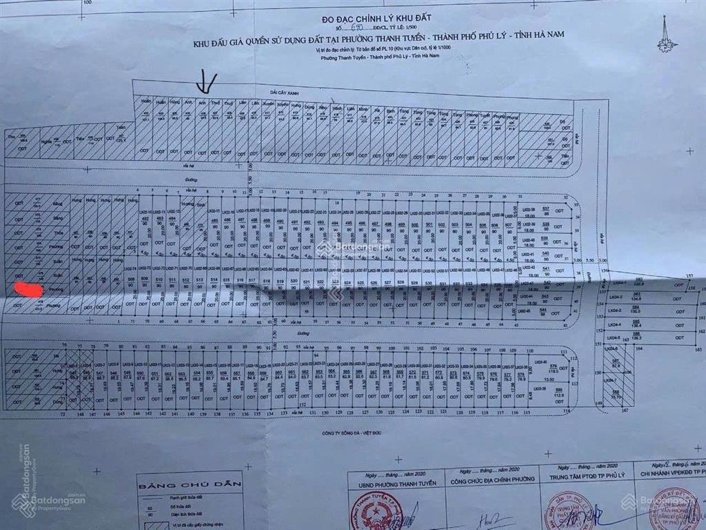 Sổ đỏ chính chủ bán đất tổ 5, phường thanh tuyền 90m2, giá 2,2 tỷ.  0843 646 *** a toàn cc