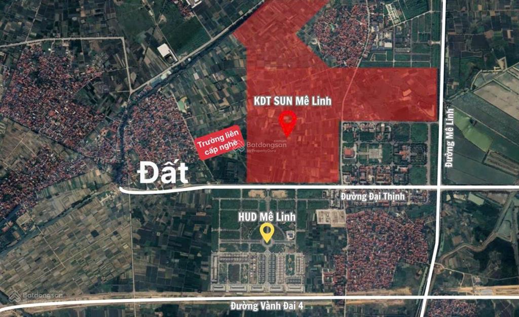 Chính chủ 43tr/m2 tại yên vinh, quang minh, hà nội. sát vành đai 4 và dự án sun group. full thổ cư