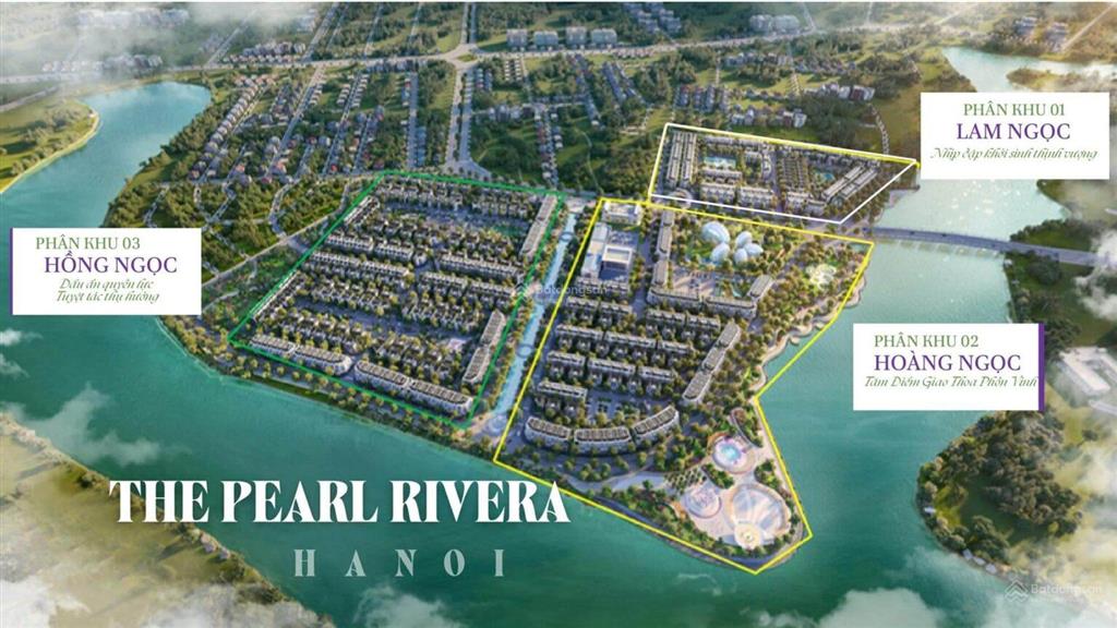Sắp ra mắt kđt pearl rivera thành phố phía bắc thủ đô hà nội, kết nối vành đai 3 tuyến huyết mạch