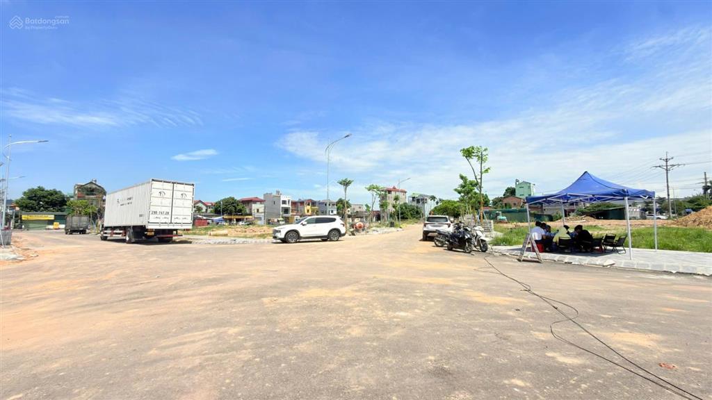 Bán đất đấu giá x4 lâm hộ quang minh, 85m2, trục kinh doanh gần kcn
