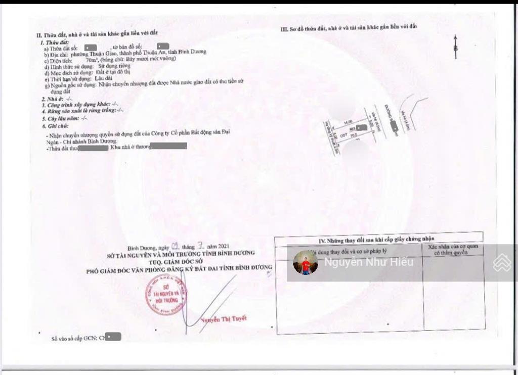 Giảm 500 triệu bán nhà kdc đại ngàn gần đường quốc lộ 13, aeon mall, p. thuận giao tp. thuận an