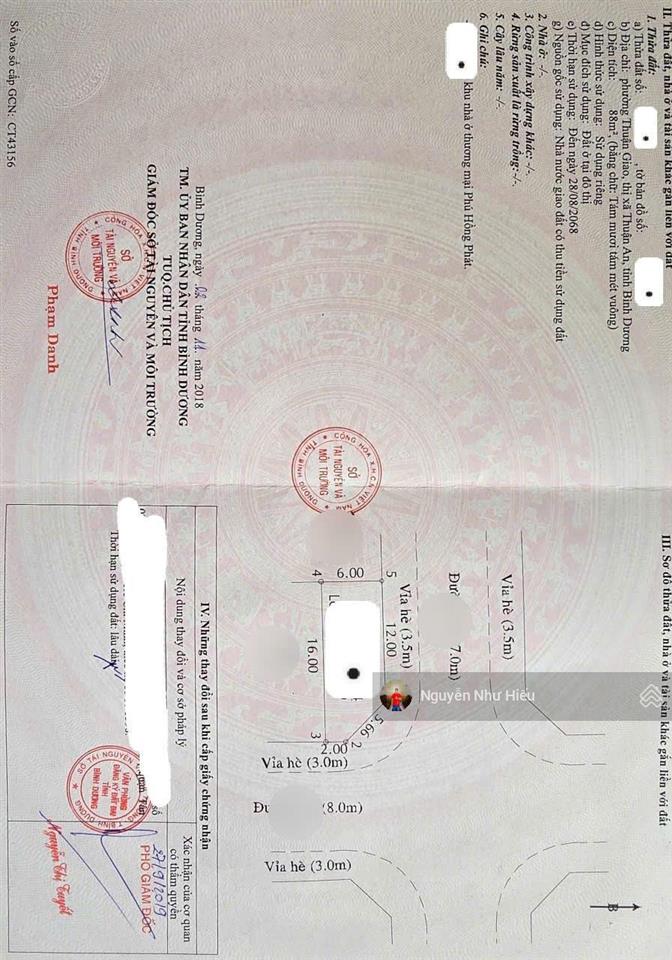 Bán đất lô góc 2mt trục chính kdc lộc phát residence, p.thuận giao, tp.thuận an