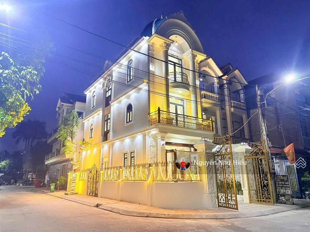 Giảm 500tr bán nhà góc 2 mặt tiền ngang 6m, kdc gần đường lê thị trung p. an phú tp. thuận an