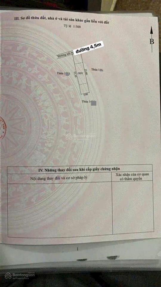 Bán đất gần chợ phú phong p. bình chuẩn tp. thuận an