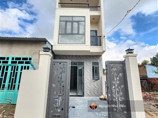 Bán nhà 1 trệt 1 lầu giá rẻ gần ngã tư hòa lân quốc lộ 13 p.thuận giao tp.thuận an