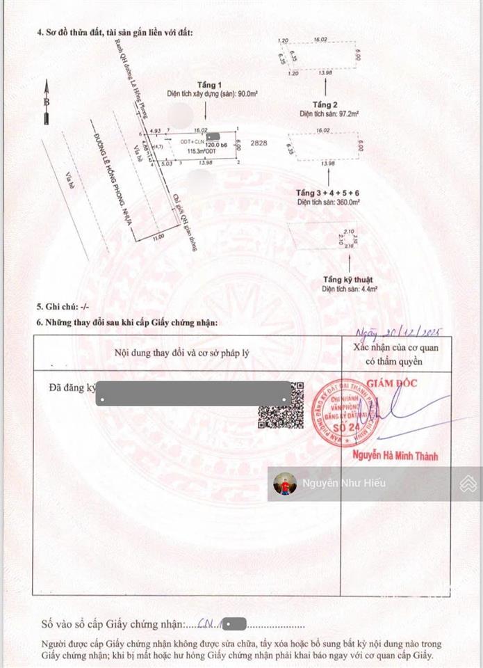 Bán tòa nhà mt đường lê hồng phong ngã ba cây điệp dĩ an, p. tân đông hiệp, tp. dĩ an