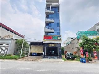 Giảm 400tr bán tòa nhà 6 tầng mt trục chính đường d1 kdc việt sing p. thuận giao tp thuận an