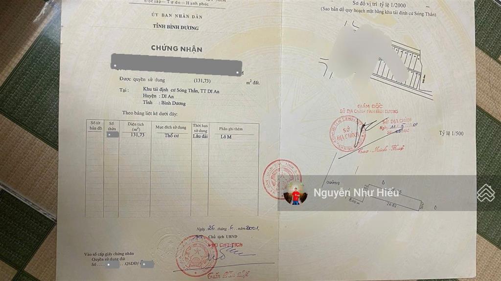 Bán đất tặng nhà cấp 4 mt đường nguyễn trãi sầm uất nhất dĩ an, thuộc p.dĩ an, tp.dĩ an