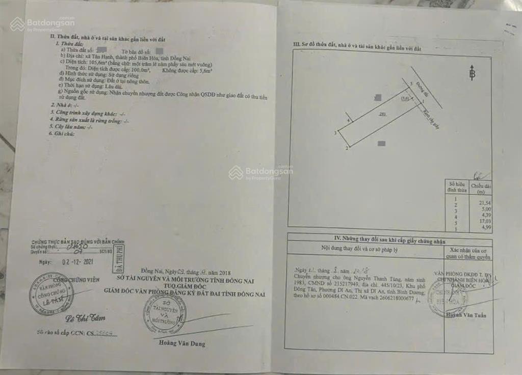 Giảm 300tr bán nhà gần đường phạm văn diêu 200m, p.tân hạnh, tp.biên hòa
