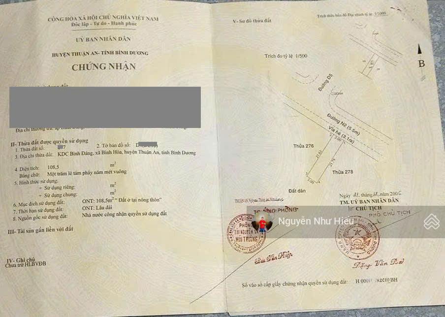 Giảm mạnh 500tr bán nhà 2 mt trước sau, kdc bình đáng, p.bình hòa, tp.thuận an
