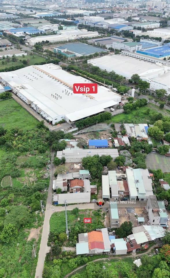 Bán đất gần kcn vsip 1, gần đường nguyễn du 100m p. an phú, tp. thuận an