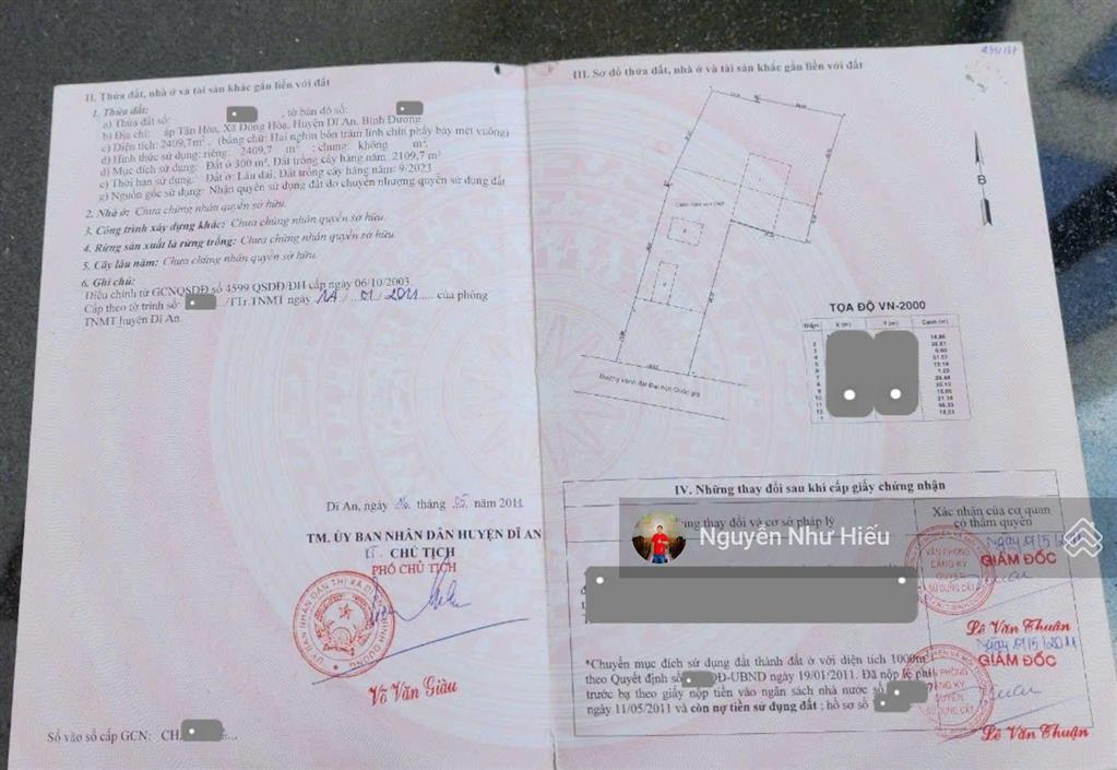 Bán đất lớn mt đường vành đai đại học quốc gia, p. đông hòa, tp. dĩ an