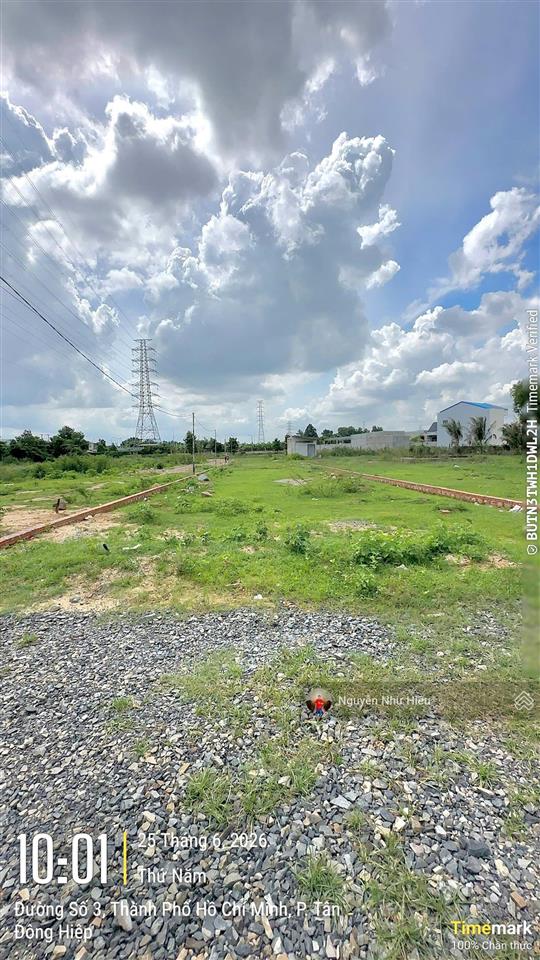 Bán đất to giá rẻ gần ngã tư bình trị 600m, p. tân bình, tp. dĩ an