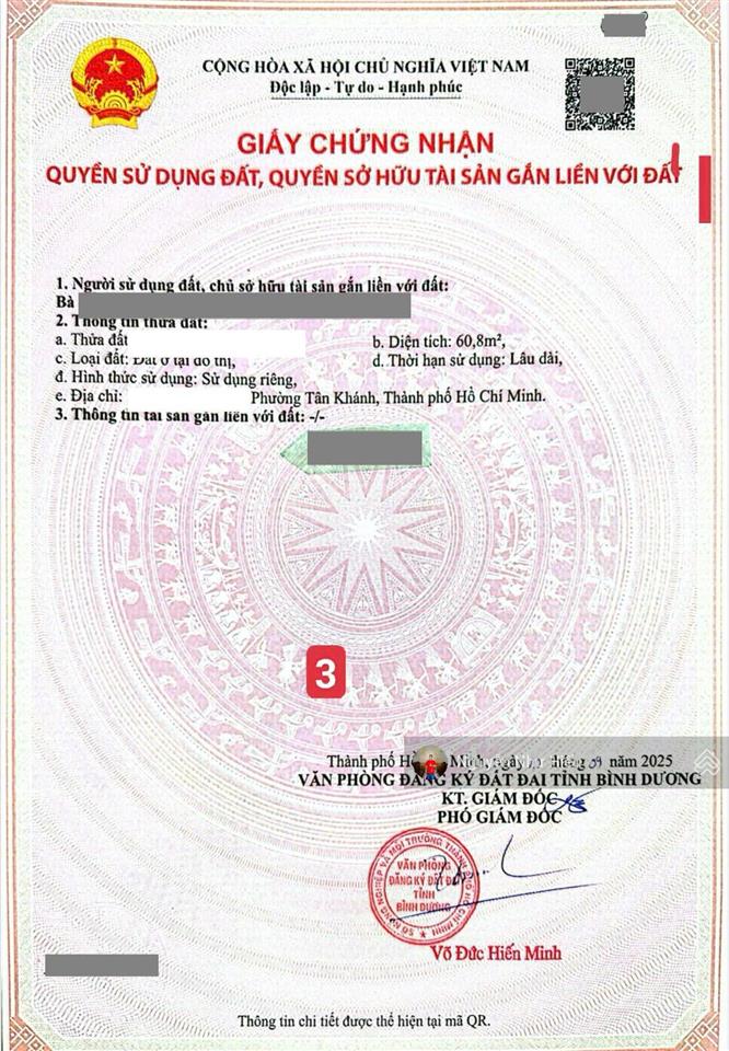 Bán đất kdc hiện hữu, p. tân phước khánh, tp. tân uyên (nay thuộc p. tân khánh, tp hồ chí minh).