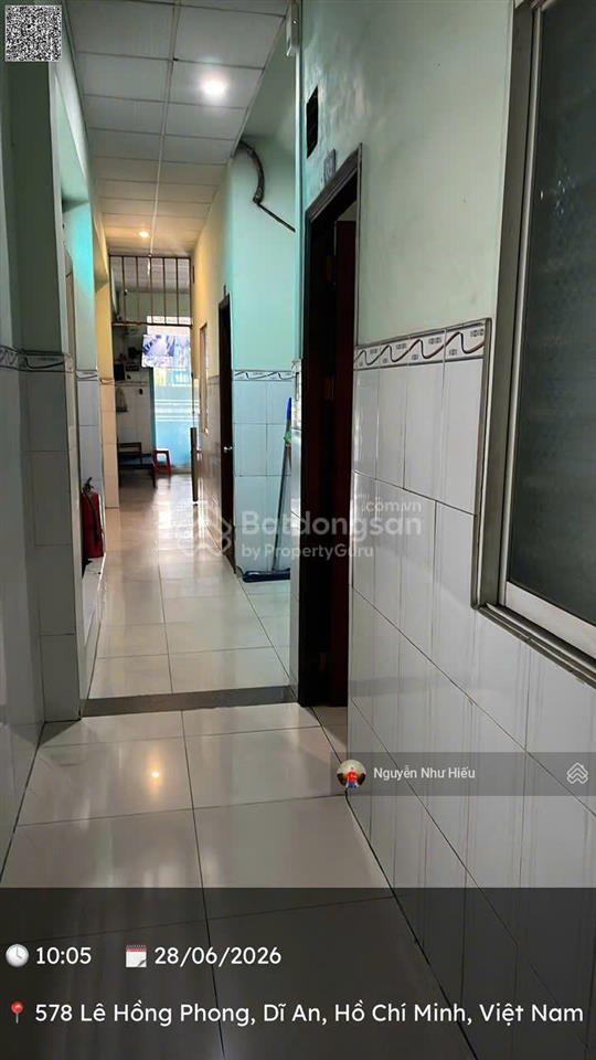 Bán nhà nghỉ 1 trệt 2 lầu, mt đường lê hồng phong, p. tân đông hiệp tp. dĩ an
