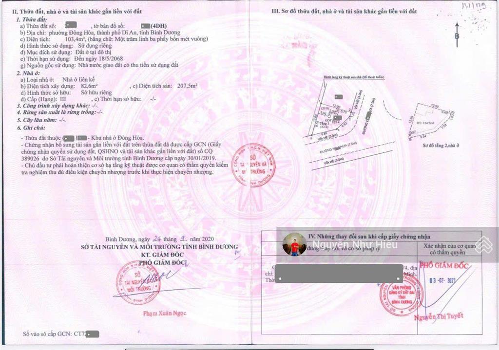 Giảm 400tr bán nhà 2 mặt tiền, kdc champaca garden khép kín có bảo vệ 24/24, p. đông hòa, tp. dĩ an