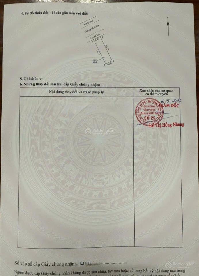 Bán đất kdc gần vincom550 p. bình hòa tp. thuận an