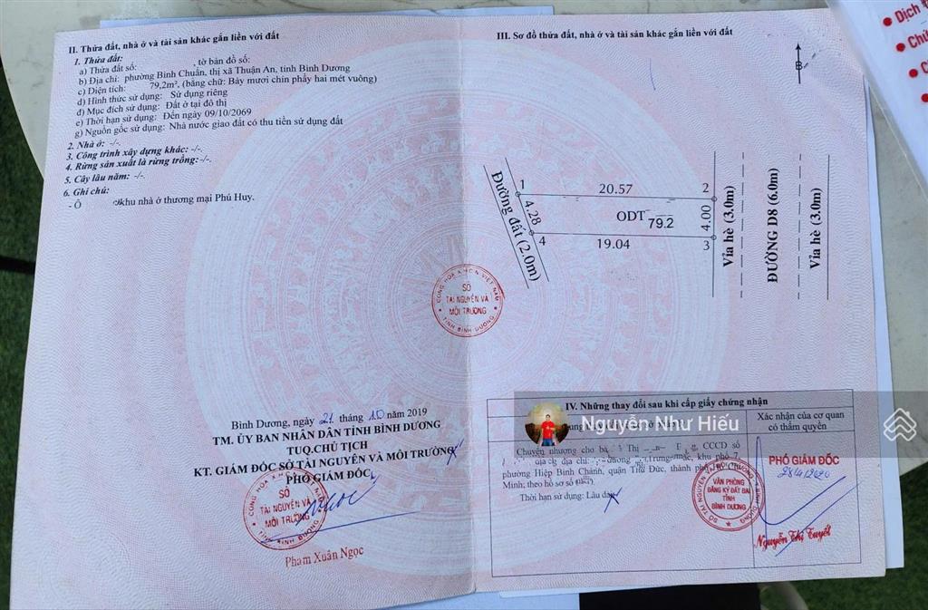 Bán đất đẹp kdc phú hồng thịnh 8 mở rộng, phường bình chuẩn, thành phố thuận an