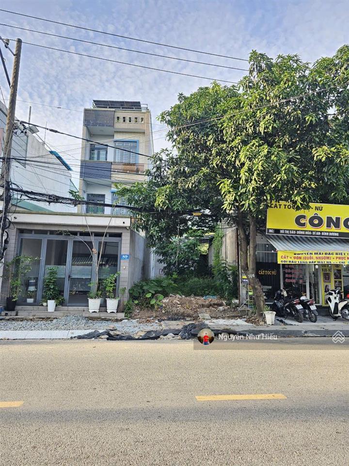 Bán đất mt đường võ thị sáu p. đông hòa tp. dĩ an